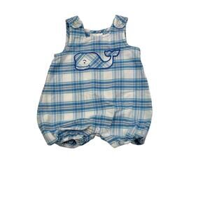 Vineyard Vines Plaid Romper